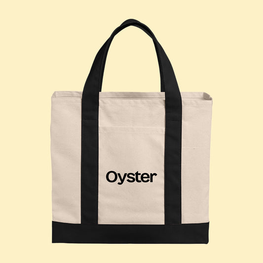 Port Authority Cotton Canvas Two-Tone Tote
